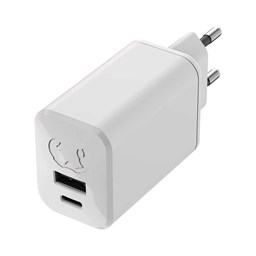 Zeige Details für Fresh'N Rebel Mini Charger USB-C+A 65W Ice Grey Bild von Fresh'N Rebel Mini Charger USB-C+A 65W Ice Grey