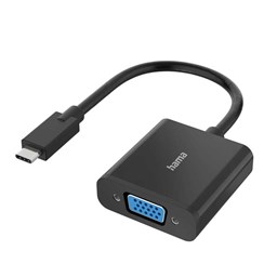 Show details for Hama Video-Adapter, USB-C-Stecker - VGA-Buchse, FHD Picture of Hama Video-Adapter, USB-C-Stecker - VGA-Buchse, FHD