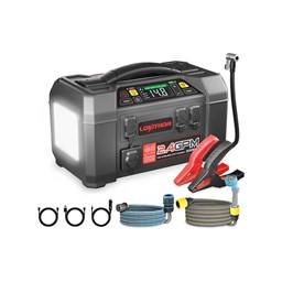 Show details for Lokithor Starthilfegerät 2500A mit Kompressor und Hochdruckreiniger Picture of Lokithor Starthilfegerät 2500A mit Kompressor und Hochdruckreiniger