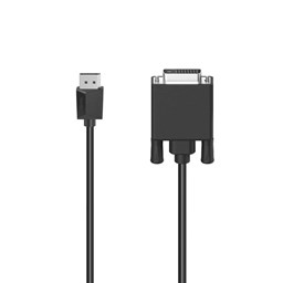 Zeige Details für Hama Video-Kabel, DisplayPort-DVI, 4K, 1.5m Bild von Hama Video-Kabel, DisplayPort-DVI, 4K, 1.5m