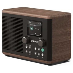 Show details for Pure Classic H4 DAB+ Radio - coffee black Picture of Pure Classic H4 DAB+ Radio - coffee black