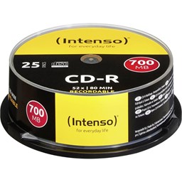 Zeige Details für INTENSO CD-R 80MIN/700MB 25er Spindel Bild von INTENSO CD-R 80MIN/700MB 25er Spindel