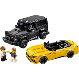 Zeige Details für Lego Speed Champions 76924 Mercedes-AMG G 63 & Mercedes-AMG SL 63 Bild von Lego Speed Champions 76924 Mercedes-AMG G 63 & Mercedes-AMG SL 63