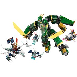 Zeige Details für Lego Ninjago 71845 Lloyds Jet-Mech Bild von Lego Ninjago 71845 Lloyds Jet-Mech