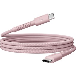 Show details for Fresh'N Rebel USB-C to USB-C 2m Pastel Pink Picture of Fresh'N Rebel USB-C to USB-C 2m Pastel Pink