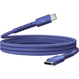 Show details for Fresh'N Rebel USB-C to USB-C 2m True Blue Picture of Fresh'N Rebel USB-C to USB-C 2m True Blue