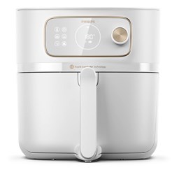 Show details for Philips Heissluft-Fritteuse Airfryer Combi XXL Connected HD9876/21, weiss Picture of Philips Heissluft-Fritteuse Airfryer Combi XXL Connected HD9876/21, weiss
