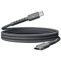 Show details for Fresh'N Rebel USB-C to USB-C 2m Storm Grey Picture of Fresh'N Rebel USB-C to USB-C 2m Storm Grey