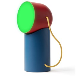 Show details for Lexon Tischlampe Orbe Dunkelblau-Rot Picture of Lexon Tischlampe Orbe Dunkelblau-Rot