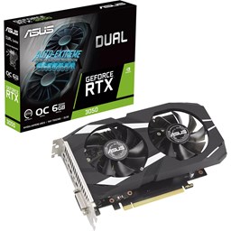 Show details for ASUS Grafikkarte Dual GeForce RTX 3050 OC 6GB Picture of ASUS Grafikkarte Dual GeForce RTX 3050 OC 6GB