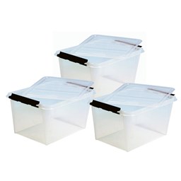 Zeige Details für Ebnat Hobbybox 3er-Set Smart Store 15 (14 Liter) Bild von Ebnat Hobbybox 3er-Set Smart Store 15 (14 Liter)