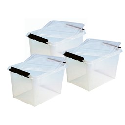 Zeige Details für Ebnat Hobbybox 3er-Set Smart Store 31 (32 Liter) Bild von Ebnat Hobbybox 3er-Set Smart Store 31 (32 Liter)
