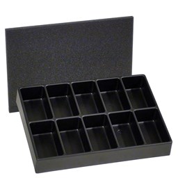 Zeige Details für Rako Fachwerkeinsatz-Set zu Koffer 400 x 300 mm mit 10 Fächern Bild von Rako Fachwerkeinsatz-Set zu Koffer 400 x 300 mm mit 10 Fächern