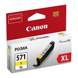 Bild von Canon Tintenpatrone CLI-571Y XL gelb, Füllmenge 11ml