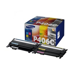 Bild von Samsung Toner Rainbow Kit CLT-P406C CMYBK , 1000/1500 Seiten