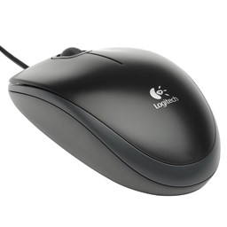 Bild von Logitech Optical Mouse B100 schwarz