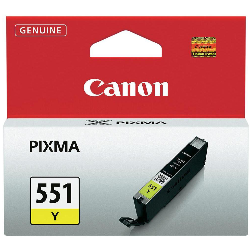 Picture of Canon Tintenpatrone CLI-551Y gelb, Füllmenge 7ml