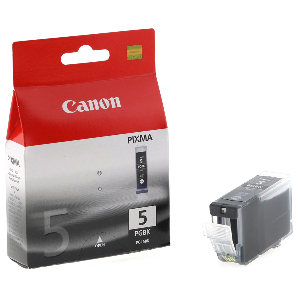Picture of Canon Tintenpatrone PGI-5BK schwarz, 800 Seiten