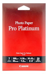 Bild von Canon Fotopapier PT-101 Pro Platinum, 10 x 15cm