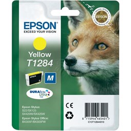 Bild von Epson Tintenpatrone T128440 gelb, Füllmenge 3.5ml