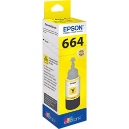 Bild von Epson Tintenbehälter T664440 gelb, 6500 Seiten