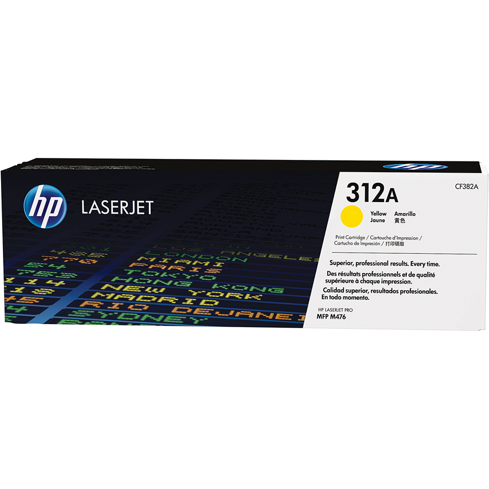 Picture of HP Toner 312A, CF382A, gelb, 2700 Seiten