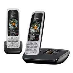 Bild von Gigaset C430A Duo Analog Festnetztelefon  mit Anrufbeantworter