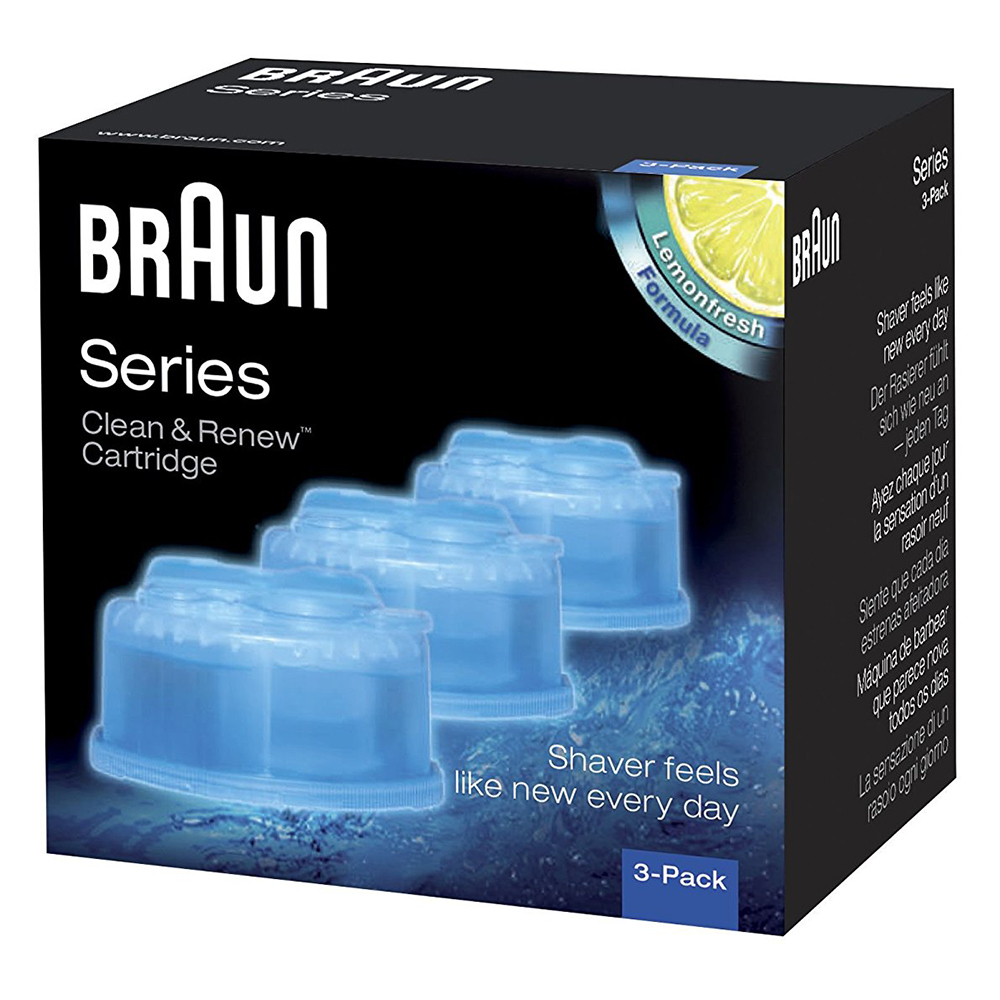 Braun Clean & Renew Reinigungskartuschen 3er-Packung