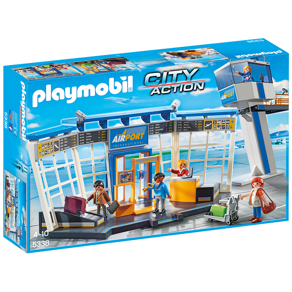 Playmobil 5338 City Flughafen Mit Tower Kaufen Bei Rhyner Haushalt Multimedia