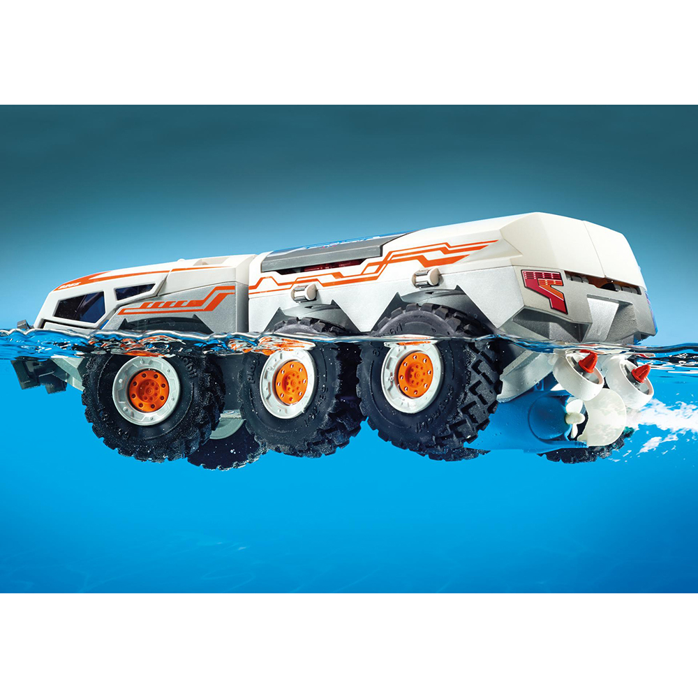 playmobil top agents battle truck