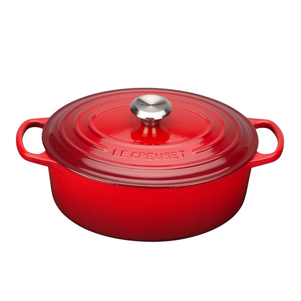 Picture of Le Creuset Bräter Gusseisen oval 4,7 Liter rot