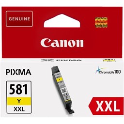 Bild von Canon Tintenpatrone CLI-581Y XXL, gelb, Füllmenge 11.7ml