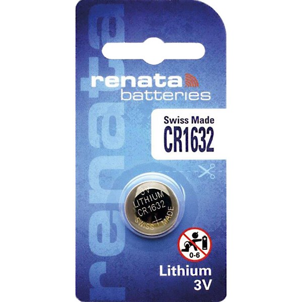 Picture of Renata batteries Knopfzellenbatterie CR1632