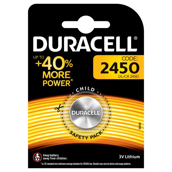 Picture of Duracell Knopfzellenbatterie 2450