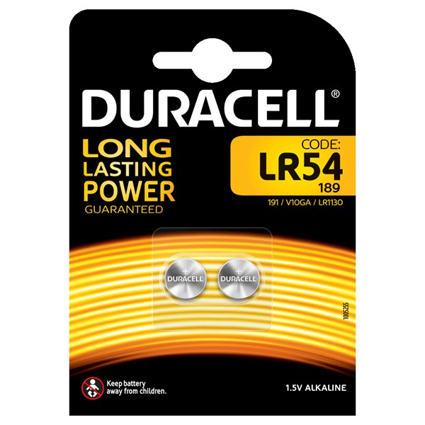 Picture of Duracell Knopfzellenbatterie LR54
