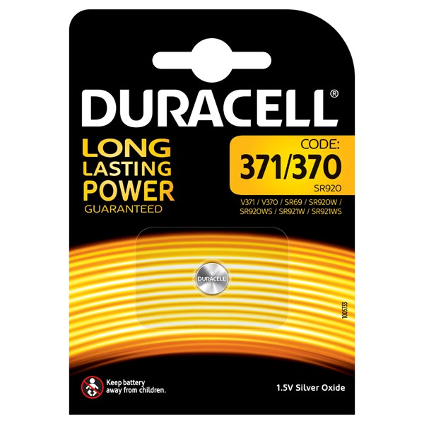 Picture of Duracell Knopfzellenbatterie 371/370