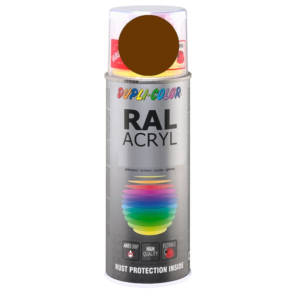 Bild von Dupli-Color Acryl-Lack RAL 8011 Nussbraun 400ml