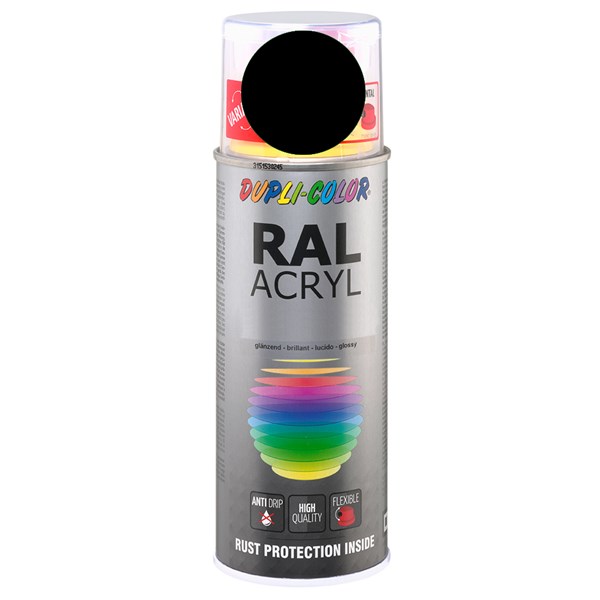 Picture of Dupli-Color Acryl-Lack RAL 9005 Schwarz 400ml