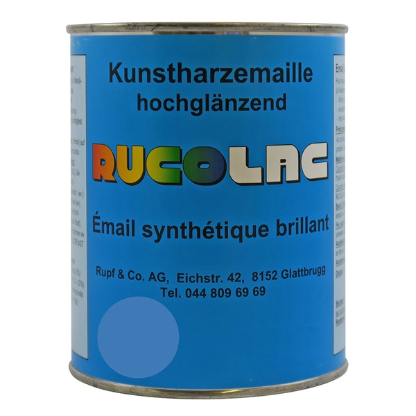 Picture of Ruco Rucolac Kunstharzemaille RAL5015 Himmelblau 375ml
