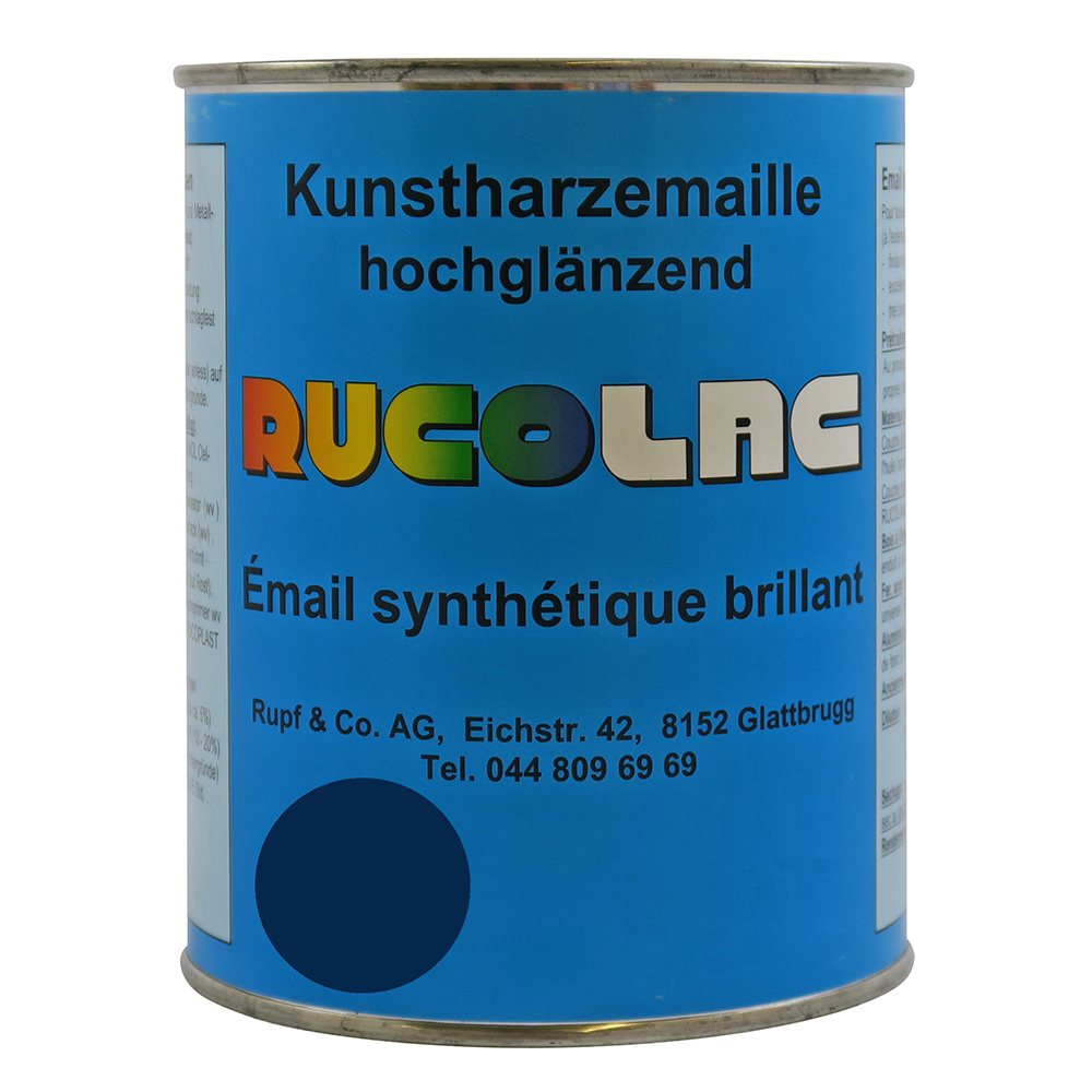 Picture of Ruco Rucolac Kunstharzemaille RAL5003 Saphirblau 125ml