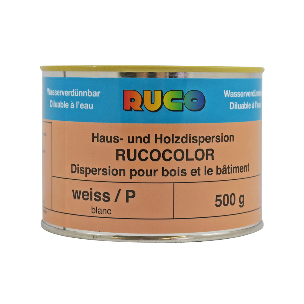 Picture of Ruco Rucocolor Haus- und Holzdispersion Weiss 0,5kg