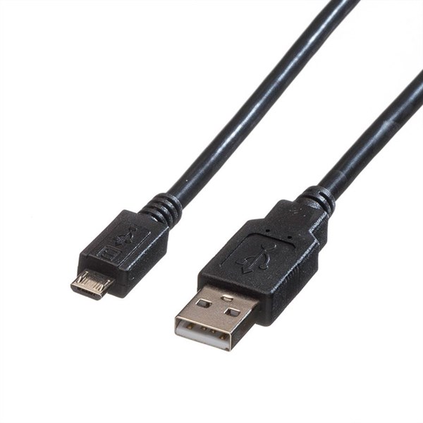 Bild von Blank USB 2.0, USB-A zu Micro-B Kabel 1m