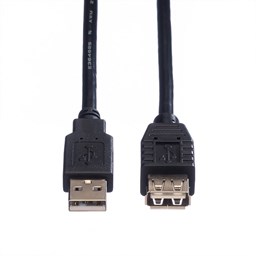 Bild von Blank USB 2.0 Verlängerung 0.8m, A-A