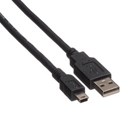 Bild von Blank USB 2.0 USB A - Mini USB 0.8m, M/M