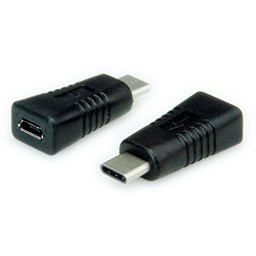 Bild von Blank USB-C zu Micro-B Adapter M/F