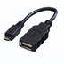Bild von Blank USB 2.0, USB-A zu Micro-B Adapterkabel F/M