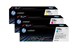 Picture of HP Toner Tri-Pack 128A, CF371AM, CMY, 1300 Seiten