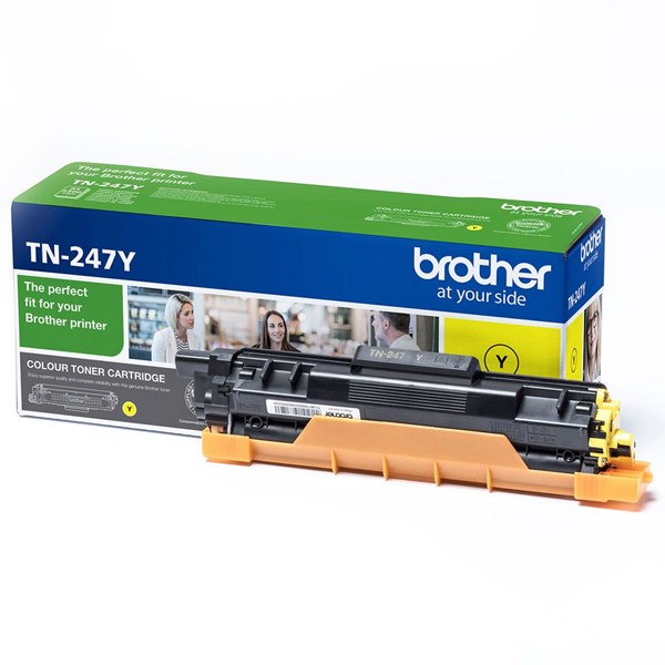 Picture of Brother TN-247Y, Yellow, 2300 Seiten