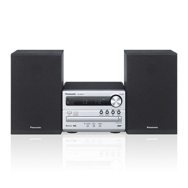 Picture of Panasonic SC-PM254 Silber, Bluetooth, CD, DAB+