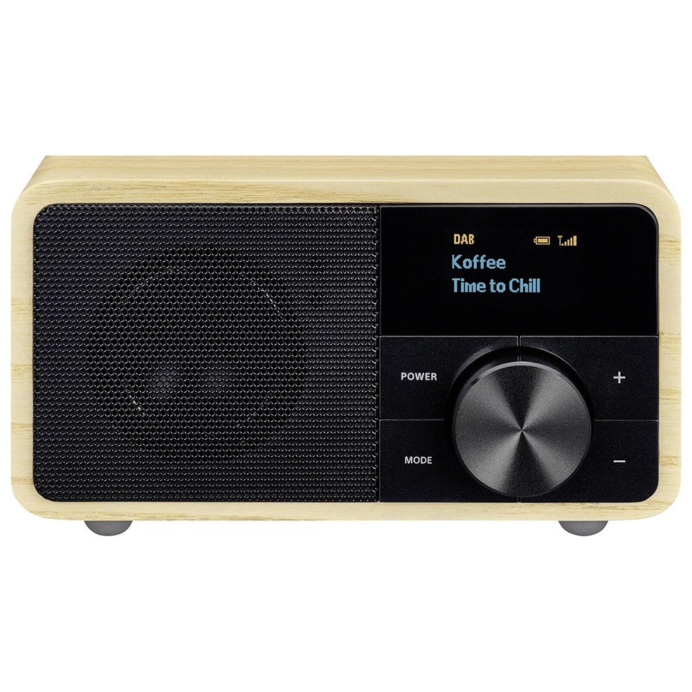 Picture of Sangean DDR-7 DAB+ Radio, Natural Wood